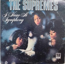 FIRST PRESSING, 1967 MONO RELEASE THE SUPREMES-I HEAR A SYMPHONY VINYL RECORD MT-643 MOTOWN RECORDS