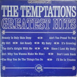 1968 REISSUE THE TEMPTATIONS-THE TEMPTATIONS GREATEST HITS VINYL LP GLPS-919 GORDY RECORDS