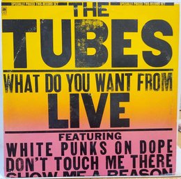 1978 RELEASE THE TUBES-WHAT DO YOU WANT FROM LIVE 2X VINYL RECORD SET SP-6003 A&M RECORDS.-