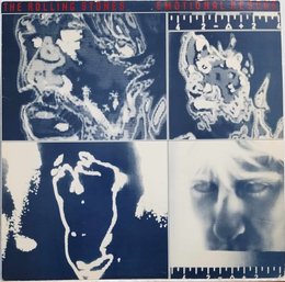 FIRST YEAR 1980 RELEASE THE ROLLING STONES-EMOTIONAL RESCUE VINYL LP COC 16015 ROLLING STONES RECORDS
