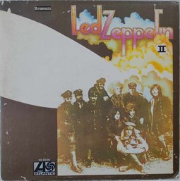 FIRST YEAR 1969 REPRESS RELEASE LED ZEPPELIN II GATEFOLD VINYL RECORD SD 8236 ATLANTIC RECORDS
