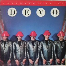FIRST PRESSING 1980 RELEASE DEVO-FREEDOM OF CHOICE VINYL RECORD BSK 3435 WARNER BROTHERS RECORDS