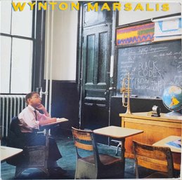 1985 RELEASE WYNTON MARSALIS-BLACK CODES FROM THE UNDERGROUND VINYL RECORD FC 4009 COLUMBIA RECORDS
