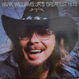1982 RELEASE HANK WILLIAMS JR- HANK WILLIAMS JR'S GREATEST HITS VINYL RECORD 60193 ELEKTRA RECORDS