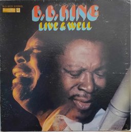 1981 RELEASE B.B. KING-LIVE AND WELL GATEFOLD VINYL RECORD BLS-6031 BLUESWAY RECORDS