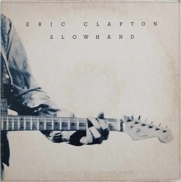 1ST YEAR 1977 RELEASE ERIC CLAPTON-SLOW HAND GATEFOLD VINYL RECORD RS-1-3030 RSO RECORDS.