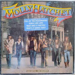 1983 RELEASE MOLLY HATCHET NO GUTS NO GLORY VINYL RECORD FE 38429 EPIC RECORDS