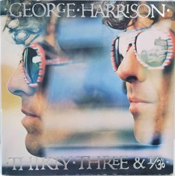 1976 RELEASE GEORGE HARRISON THIRTY THREE & 1/3 VINYL RECORD DH 3005 DARK HORSE RECORDS