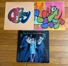 LOT OF 3 SOFT ROCK/ROCK VINYL RECORDS IN VG OR BETTER CONDITION