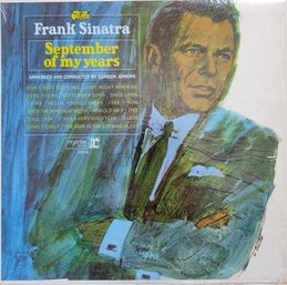 FIRST PRESSING 1965 RELEASE FRANK SINATRA-SEPTEMBER OF MY YEARS VINYL RECORD F 1014 REPRISE RECORDS