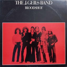 FIRST PRESSINGB 1973 THE J. GEILS BAND-BLOODSHOT (RED) VINYL RECORD SD 7260 ATLANTIC RECORDS