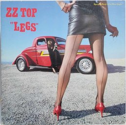 1984 RELEASE ZZ TOP-LEGS 12'' 45 RPM MAXI SINGLE VINYL RECORD O-20207 WARNER BROTHERS RECORDS