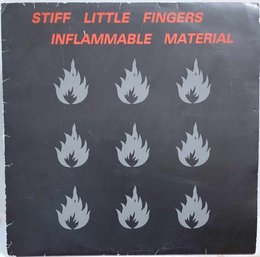 1979 UK IMPORT STIFF LITTLE FINGERS-INFAMMABLE MATERIAL VINYL RECORD  RECORDS