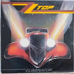 1983 RELEASE ZZ TOP-ELIMINATOR VINYL RECORD 1-23774 WARNER BROTHERS RECORDS.