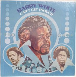 FIRST YEAR 1974 RELEASE BARRY WHITE-CAN'T GET ENOUGH VINYL RECORD T-444 20TH CENTURY RECORDS
