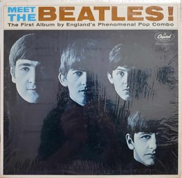 1ST PRESSING 1964 THE BEATLES-MEET THE BEATLES VINYL RECORD MONO T-2047 CAPITOL RECORDS-READ DESCRIPTION