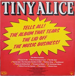 1981 RELEASE TINY ALICE SELF TITLED VINYL RECORD KSBS 2046 KAMA SUTRA RECORDS