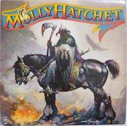FIRST PRESSING 1978 RELEASE MOLLY HATCHET SELF TITLED VINYL RECORD JE 35347 EPIC RECORDS-ORANGE LABEL