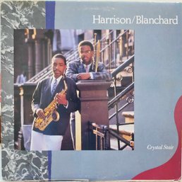 1987 RELEASE GOLD PROMO STAMP HARRISON/BLANCHARD-CRYSTAL STAIR VINYL RECORD C 40830 COLUMBIA RECORDS