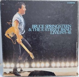 1986 RELEASE BRUCE SPRINGSTEEN AND THE E STREET BAND LIVE 1975/85 3X CASSETTE BOXED SET CXT 40558