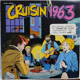 1972 RELEASE '1963 CRUISIN' MIXED COMPILATION VINYL RECORD IN 2008 INCREASE RECORDS