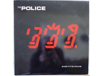 1981 RELEASE THE POLICE-GHOST IN THE MACHINE VINYL RECORD SP 3730 A&M RECORDS