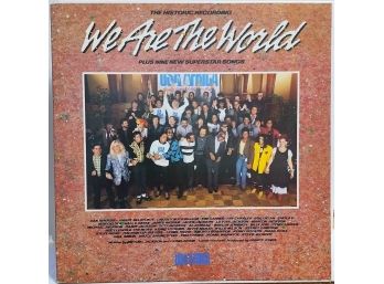 1985 RELEASE USA FOR AFRICA-WE ARE THE WORLD VINYL RECORD USA 40043 COLUMBIA RECORDS