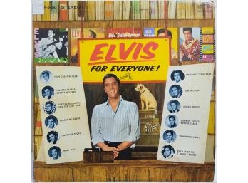 1977 REISSUE ELVIS PRESLEY-ELVIS FOR EVERYONE VINYL RECORD LSP-3450 E RCA VICTOR RECORDS