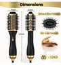 Hair Dryer Brush Blow Dryer Brush In One, 4-in-1 Hot Air Brush With Oval Barrel