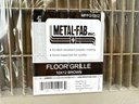 Metal Fab Inch 10 X 12 Brown Floor Grille