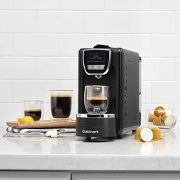 Cuisinart Espresso Defined 12 Cup Black Adjustable Espresso Machine