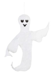 Peek A Boo Ghost Halloween Decoration - 5 X 1 X 40 Inches