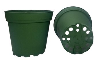 Plastic Pots For Plants, Cuttings & Seedlings, 4-Inch, 30-Pack, Standard. Color: Green