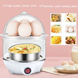 Electric Egg Cooker Boiler, Rapid 14 Egg Capacity