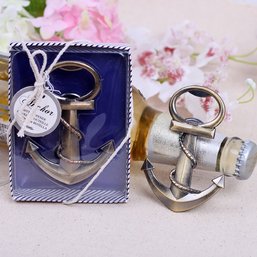 Nautical Theme Anchor Beer Bottle Opener Party Favors