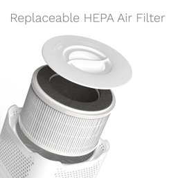 HEPA Filter Replacement - Fits HME020020N HOmeLabs 4-in-1 Compact Ionic HEPA Air Purifier