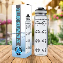 Three Drops Of Life New 32 Oz Water Bottle