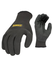 DEWALT X-large Black Latex Dipped Latex Cold Weather Gloves, (1-Pair)