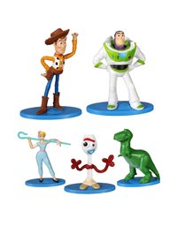 Disney Pixar Toy Story 4 Mini Figures Cake Toppers Set Of 5