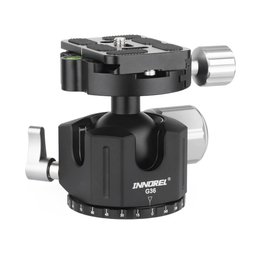 Low Profile Tripod Ball Head-INNOREL Panoramic CNC Metal Camera Tripod With 1/4' Arca Swiss Quick Release