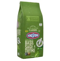 Kingsford 12 Lbs. BBQ Smoker Charcoal Briquettes With Basil Sage Thyme And Oak Wood