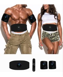 ABS Stimulator, Ab Machine, Abdominal Toning Belt Muscle Toner Fitness Training Gear Ab Trainer Equipment