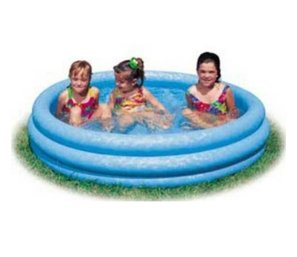 Inflatable Crystal Blue Swimming Pool (45in X 10in)