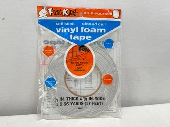 Self Stick Vinyl Foam Tape