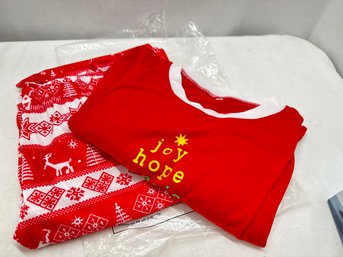 Christmas Pajamas Medium For Adults