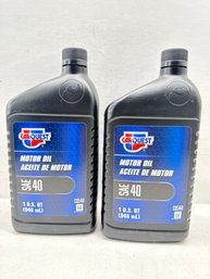 2 Pack Motor Oil SAE-40