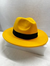 Hat Unisex Wide Brim Jazz Top