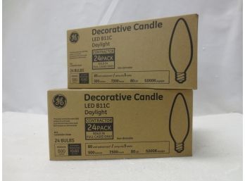 2 Boxes Of GE Light Bulbs LED