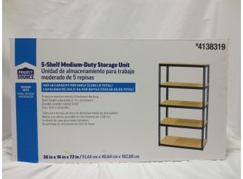 5 Tier Shelving Unit