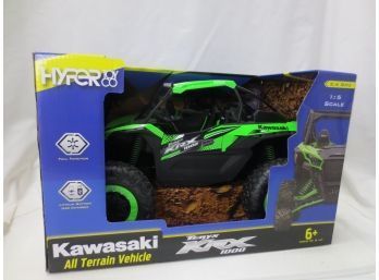 Large Kawasaki Remote Controlled All Terrain Vehicle